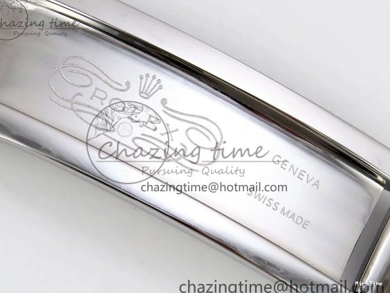 MiroTime 0418 SportInspired DayDate 40 SS JDF 904L Steel Gray Textured Stick Dial on President Bracelet VR3255 V3 (Gain Weight) 1437